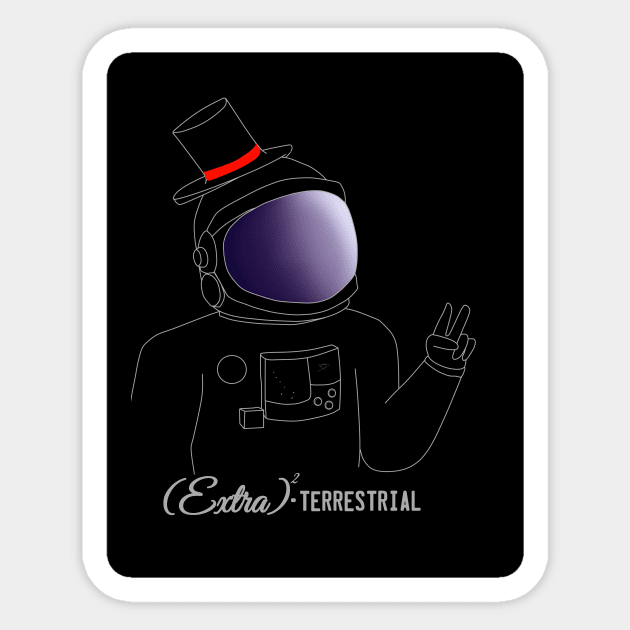 (extra)-terrestrial Sticker by JustLily